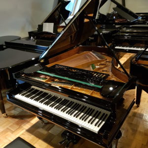 Bechstein A zwart hoogglans