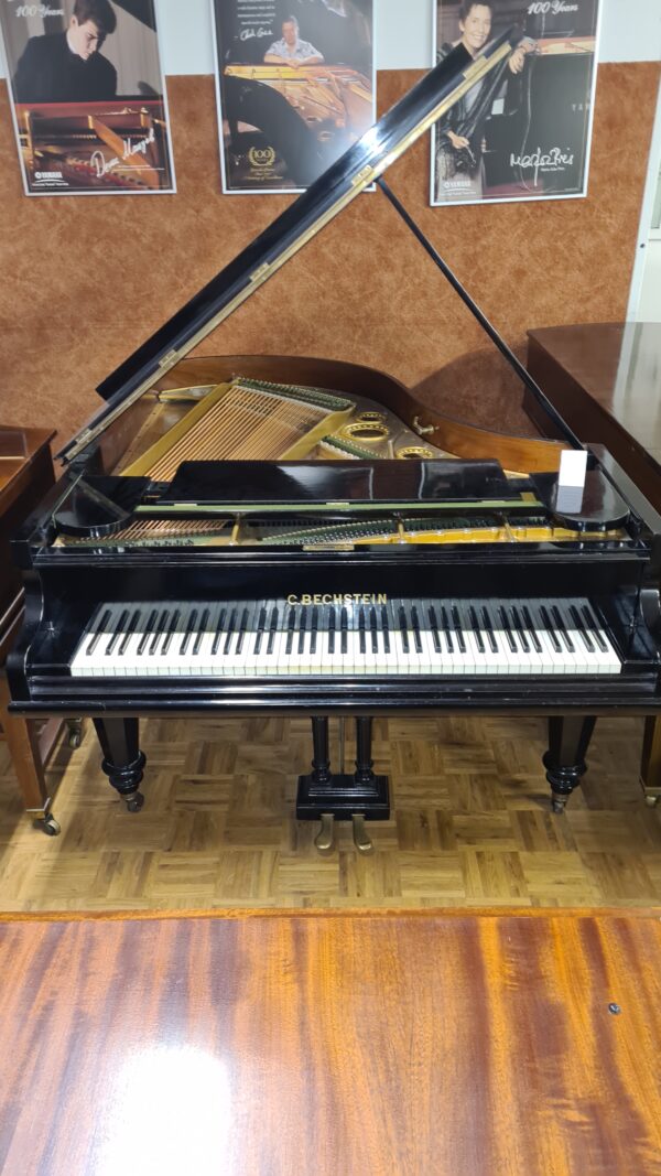 zwarte bechstein a vleugel piano